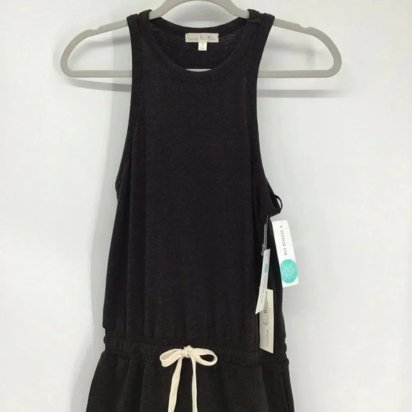 Nine Britton Women’s Dianne French Terry Spring Summer Racerback Dress NWT Sz XS - Picture 3 of 9